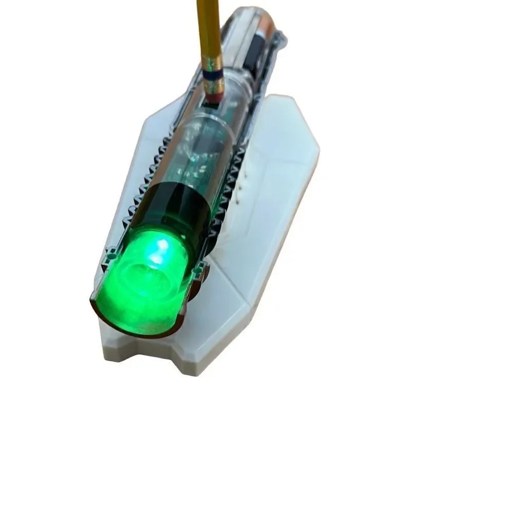 Miniature Star Wars Luke Skywalker mounted display light saber - partial